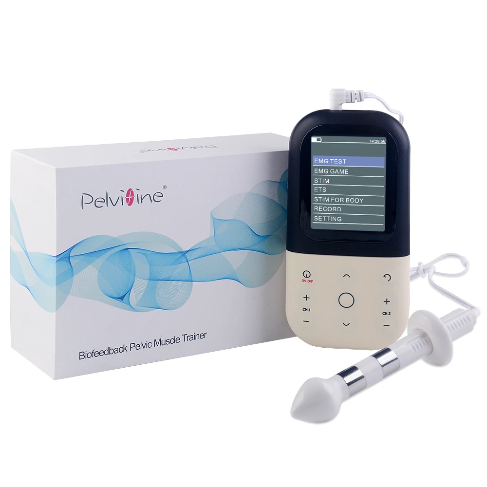 Два сигнала Biofeedback Тазовая мышца Электрический тренажер EMG KM 531 стимулятор нерва и