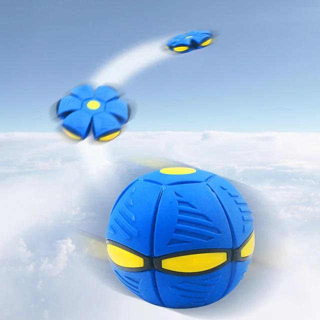 LED Flying UFO Flat Throw Disc Ball With LED Light Toy Kid Outdoor Garden Basketball Game Throw UFO Disc balls 4