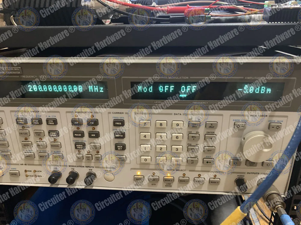 UHF 3W功放实测2