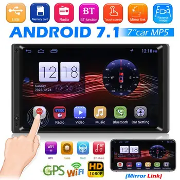 

Durable MP5 Player 7inch Car Stereo GPS Navigation Bluetooth WiFi FM Radio Receiver Car Intelligent System Multimedia