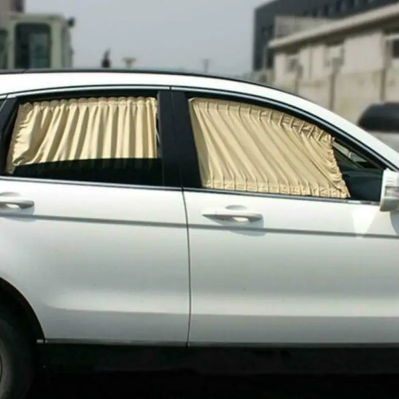 Автомобильная боковая Солнцезащитная шторка занавес s автомобильные окна занавес солнцезащитный козырек жалюзи покрытие автомобиля Стайлинг автомобиля солнцезащитный козырек утолщение