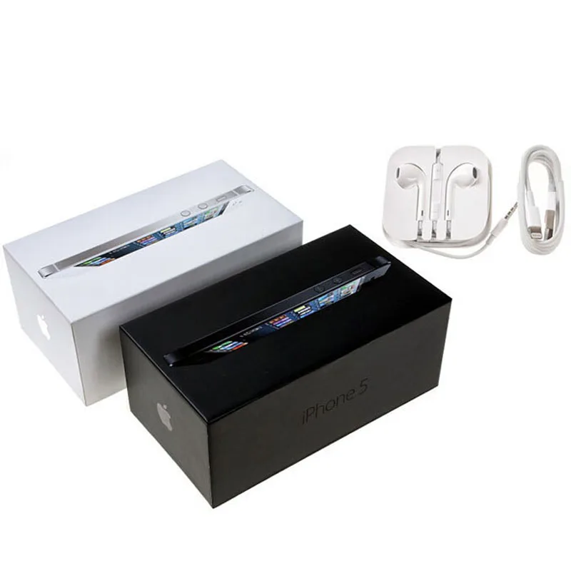 Apple iPhone 5 разблокированный мобильный телефон iOS двухъядерный 4," 8MP камера wifi gps б/у телефон