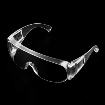 

Transparent Safety Glasses Clear Anti Dust Eye Protective Glasses Anti-splash Goggles Anti Pollution Factory Lab Working Eyewear