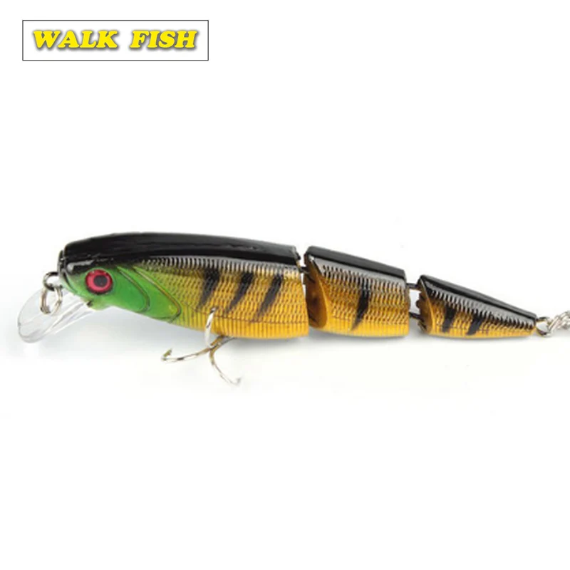 Walk Fish 1 шт. 10 5 см 15 г искусственная трехсекционная рыболовная приманка свимбейт в