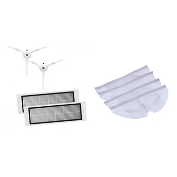 

1 Set Suitable for Xiaomi Robot Vacuum Cleaner Replacement Parts Spare Framed Kits Hepa Filters & 4Pcs Side Brushes & 4Pcs Washa