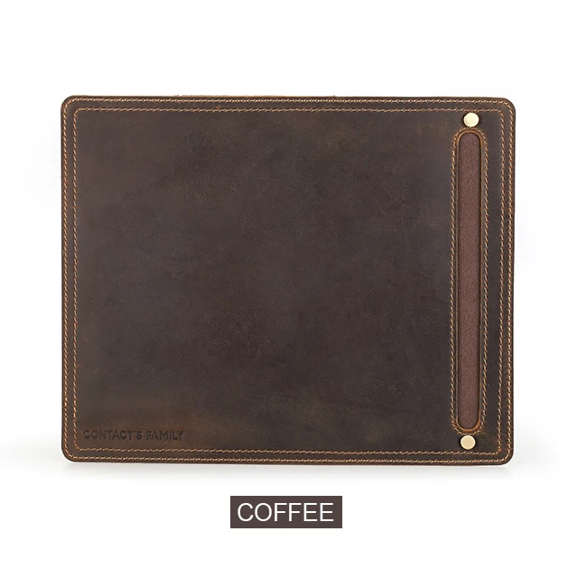 CONTACT'S FAMILY Anti-Slip Mouse Pad Mat Laptop Nubuck Leather with