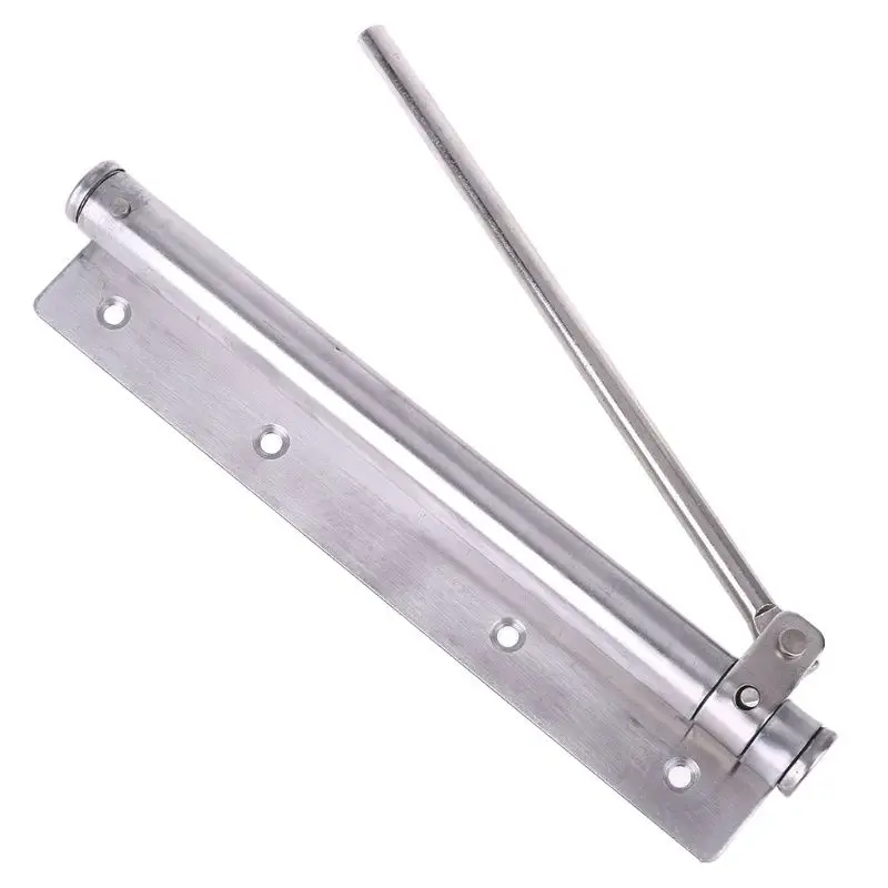 Durable Door Closer Single Spring Strength Adjustable Stainless Steel