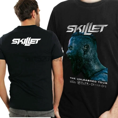 

Skillet Band Tshirt Tee 2 Sides New Men T-Shirt