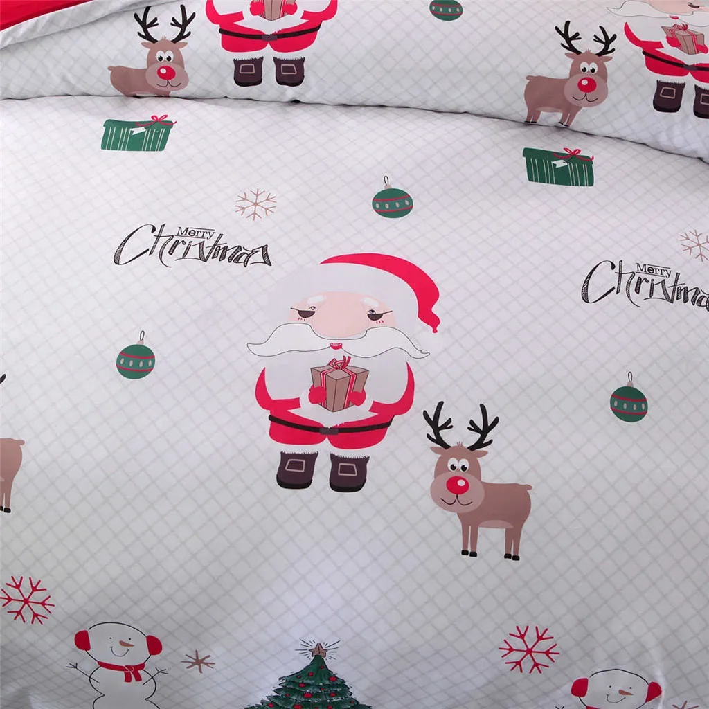 Festival Bedding Set Embroidered Bed Set Boutique Quilt Cover Sheets Pillowcase christmas decorations navidad kitchen accessorie