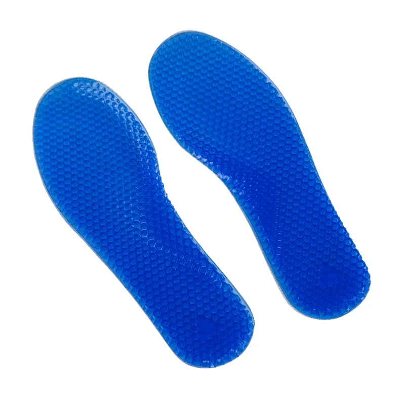 

Blue Silicone Gel Cushion Shoe Insole
