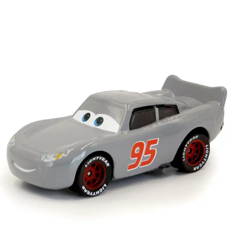 grey lightning mcqueen diecast