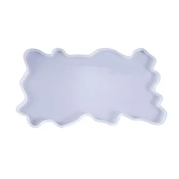 

Crystal Epoxy Resin Mold Fruit Plate Casting Silicone Mould Handmade DIY Crafts Tray Making Tools