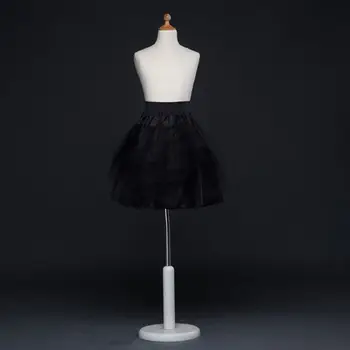 

Women Bridal Multi Layered Mesh Lolita Short Petticoat Tutu Skirt Princess Sweet Bustle Wedding Underskirt CORD