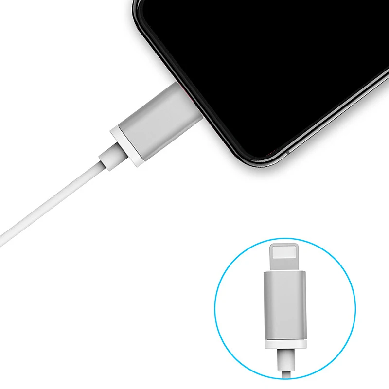 NITIKA Headphones with Connector Microphone for Apple MFi Headset Wired Noise Earphones for iPhone 120CM
