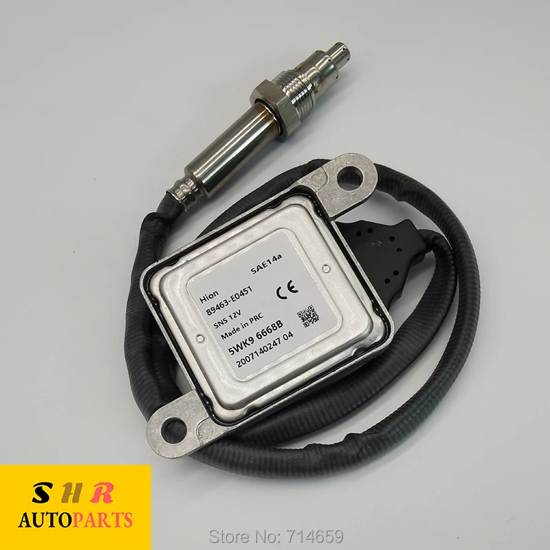 

SHR Nox Sensor Nitrogen Oxide Sensor 89463-E0450 For Toyota Hino Truck 5WK9 6668A