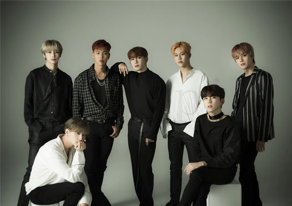 Monsta X Kpop плакаты Высокое разрешение украшения дома глянцевая бумага печатает домашний арт бренд