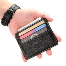 

Durable Short Wallet PU Leather Soft Coin Purse For Men Neutral Driver's License Card Holder Multi-card Wallet Gifts For Men