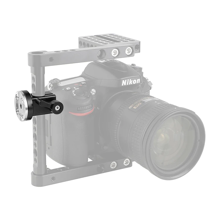 CAMVATE 15 мм одиночный рельсовый стержень зажим с M6 Стиль розетка крепление для DSLR камеры клетка рукоятка C2319