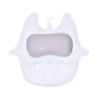 

Comfortable Bath Pillow Soft SPA Headrest Bathtub Pillow with Backrest Suction Cup Neck Cushion Bathroom Accessories