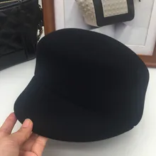 Универсальная шерстяная качественная Кепка с круглым носком и закругленным носком с короткими полями для влюбленных