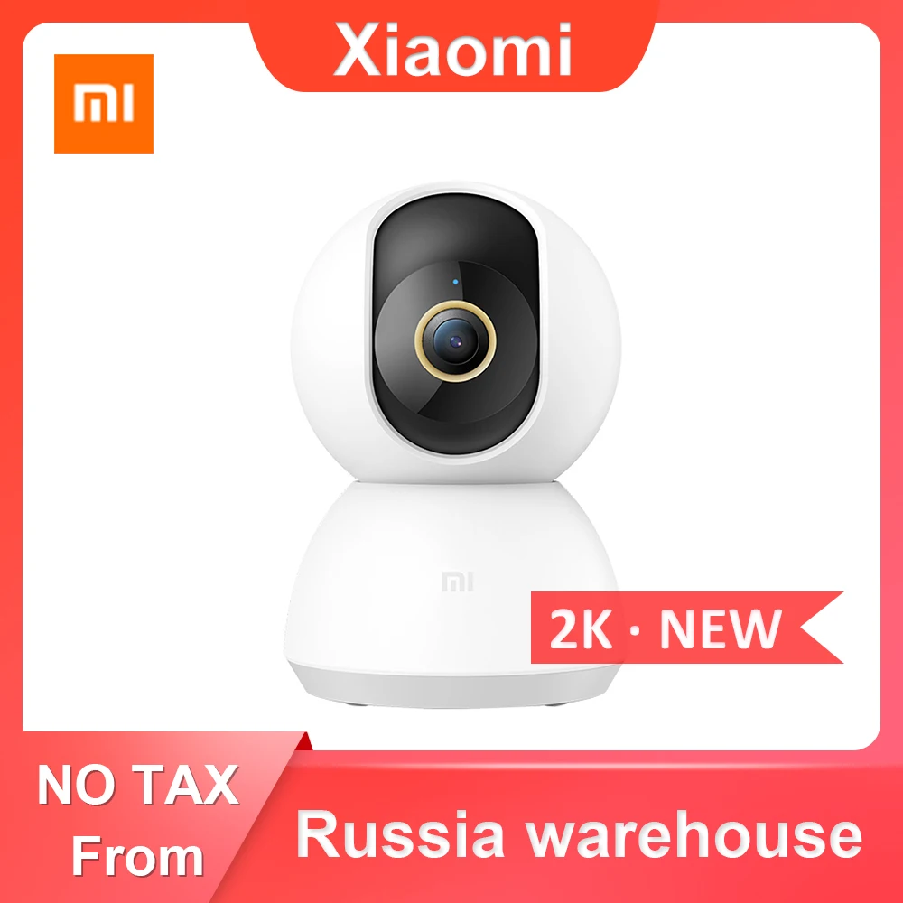 Оригинальная смарт камера Xiaomi Mijia 2K ip видеокамера с углом обзора 360 градусов Wi Fi