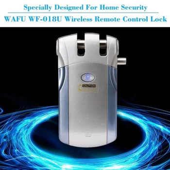 

Fingerprint Password Electric Wireless Door Lock Gate Safety Easy Install Energy Saving Small Zinc Alloy Home Use Remote Control