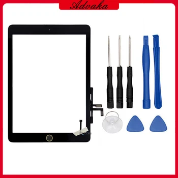 

Touch Panel For ipad 5 2017 Touch screen digitizer Glass Home Assembly Repair For iPad Air 2017 A1822 A1823 Tablet Screen Repair