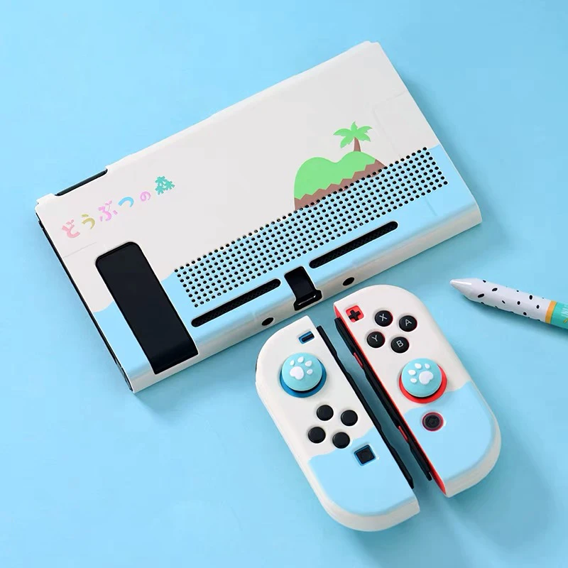 For Nintendo Switch Protective Shell Animal Crossing Soft Case Cover Shell For Nintendo Switch Accessorie JoyCon Controller Case 15 H3a0bb6d2df2c46a7bab279cea1fc681bM