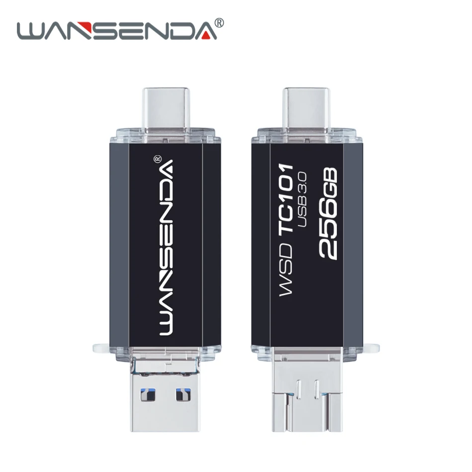 WANSENDA USB флеш накопитель 32 Гб 64 128 ГБ 256 ГБ|USB флэш-накопители| |
