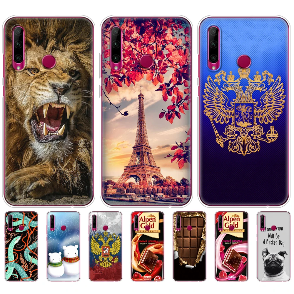 Чехол для Honor 10i Мягкий Силиконовый ТПУ чехол на заднюю панель Huawei Honor10i 10 i 6 21 дюйма