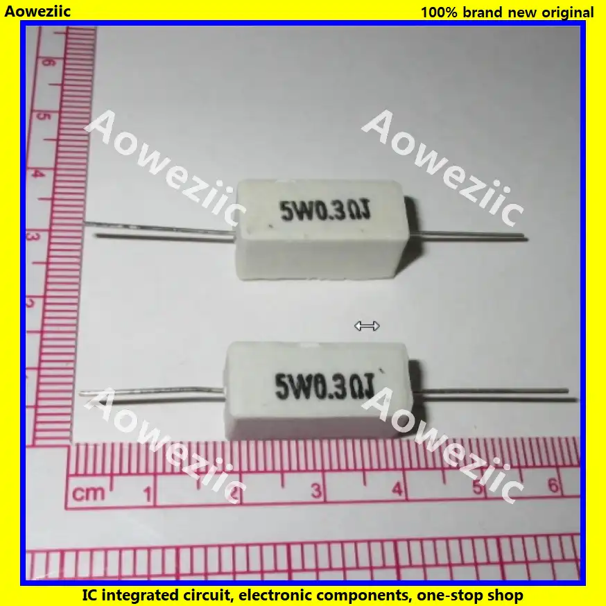 3r9 3,9r 5/% 5w High Load Resistor Wire Resistance Cement Axial #bp 10 PCs