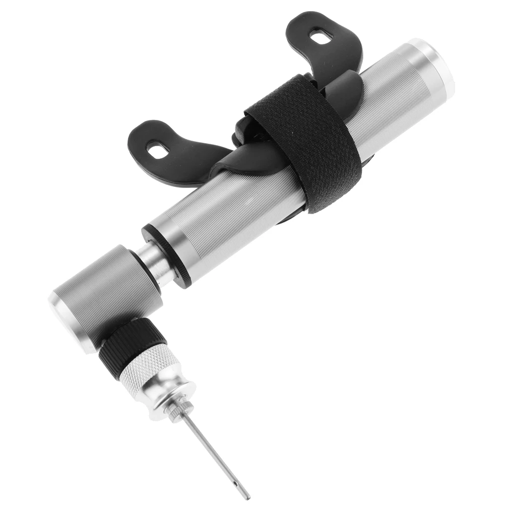 Professional Bike Pump, Portable Pocket Ultralight - Aluminium Alloy Road Mountain Bicycle Tire Inflator Compact Hand Pump