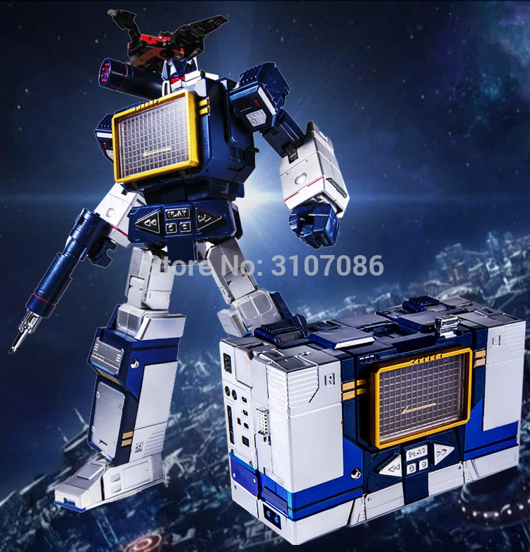 THF преобразования 01J Soundwave THF01J THF01 J G1 walkman шедевр MP13 оверсайз фигурки из сплава
