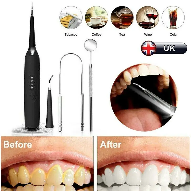 Electric Ultrasonic Sonic Dental Scaler LED Display Tooth Calculus