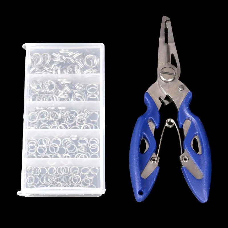 1 Set Fishing Pliers Scissor Braid Line Lure Cutter Hook Remover