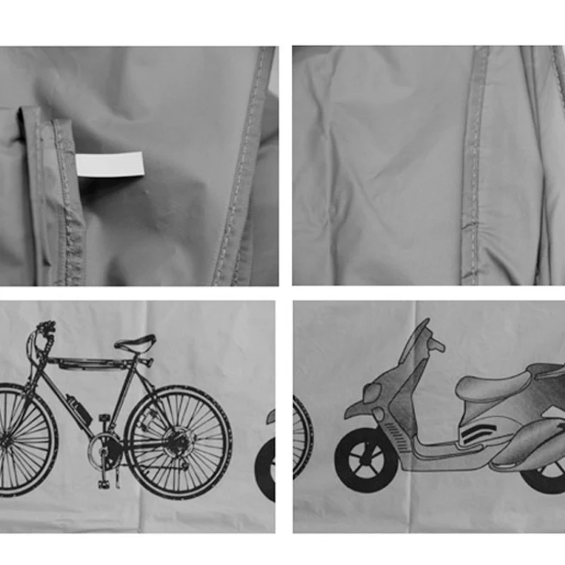 Велосипедное Защитное снаряжение полиэстер водонепроницаемый легкий пыленепроницаемый зонт складной мотоциклетный чехол капоты