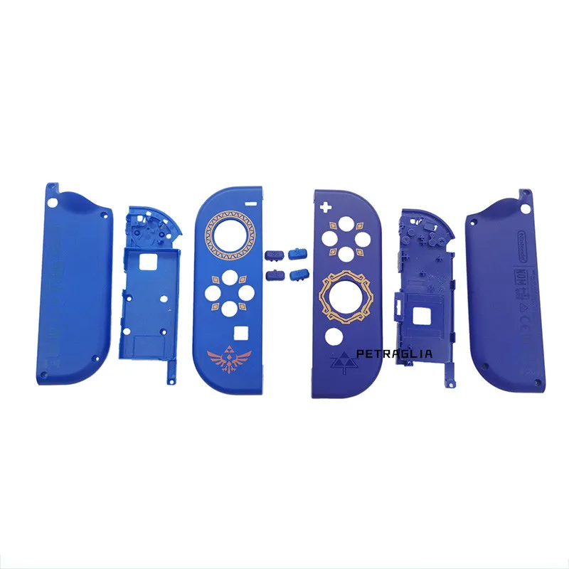 Skyward Sword Joy-con Skin Habitação Shell Case Qualidade Original Correias de Pulso para Nintendo Switch Vermelho Console Acessórios - Image 4