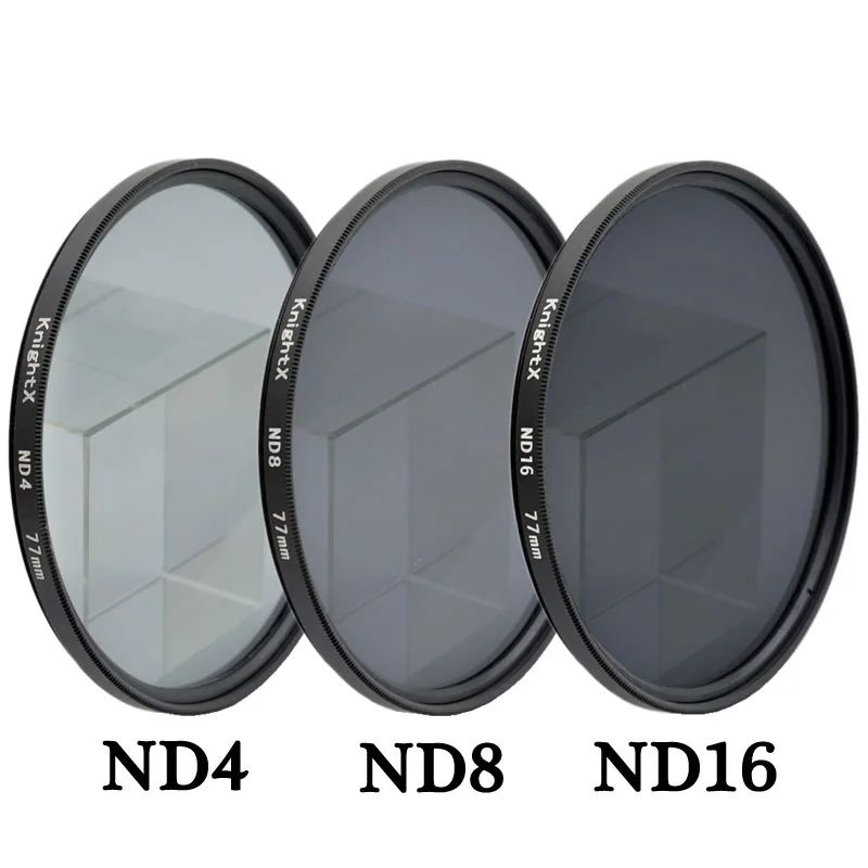 KnightX Neutral Density ND Grad Blue Camera Lens Filter For canon eos sony nikon photography 49mm 52mm 55mm 58mm 67mm camera lens filter photography filter