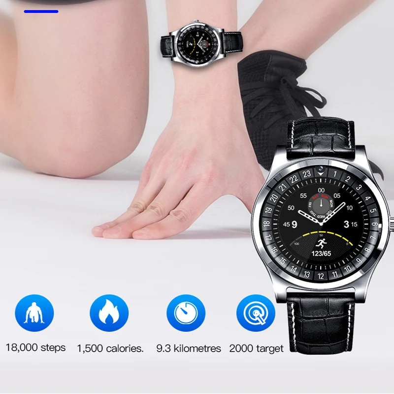 TLXSA Bluetooth Смарт часы с SIM GSM камера наручные часы подходит для телефона Android Smartwatch для мужчин женщин Спорт шагомер подарок часы