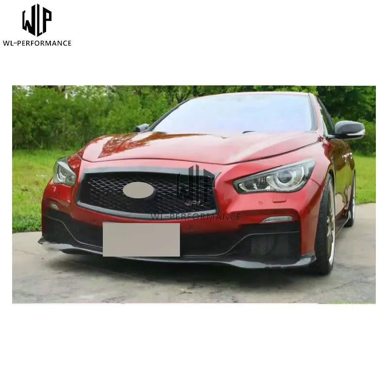 Стиль Q50 карбоновые капоты для двигателя, крышки для кузова автомобиля, комплект для Infiniti Q50-, для стайлинга автомобиля