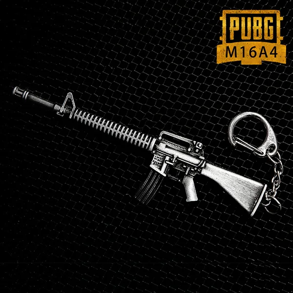 Vicney популярная игра PUBG игрок брелок джедай пистолет выживания для мужчин крутой брелок бойфренда модный подарок AK47 брелок csgo - Цвет: 10