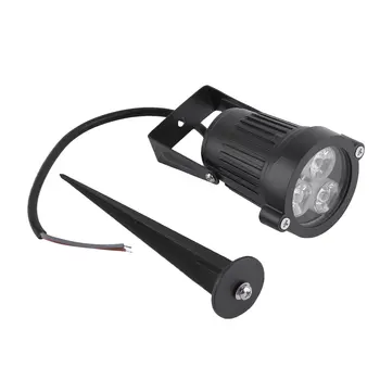 

12V LED Spike Light Bulb Lamp Spotlight Outdoor Garden Yard Path Landscape Free to Mount in Your Garden Wall Lawn Pond Square