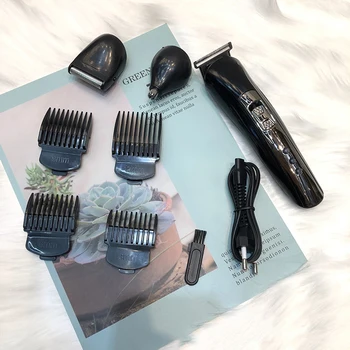 

3in1 Rechargeable Hair Clipper For Men Waterproof Wireless Electric Shaver Beard Nose Ear Shaver Multi-function Hair Trimmer