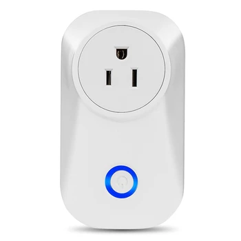 

WiFi Smart Socket Plug Outlet APP Remote Control Timer Switch for Alexa Google