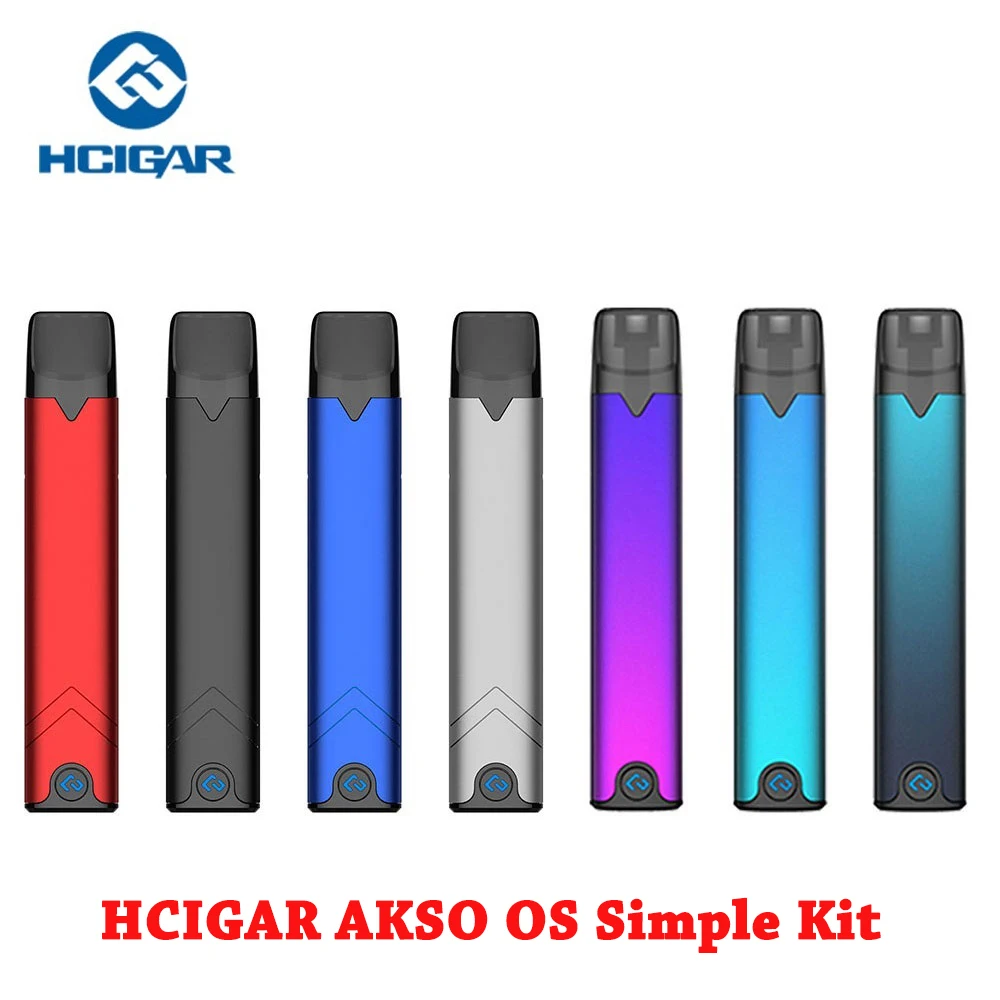 Оригинальный HCIGAR AKSO OS простой комплект батарея 420 мАч многоразовый картридж 1 4 мл