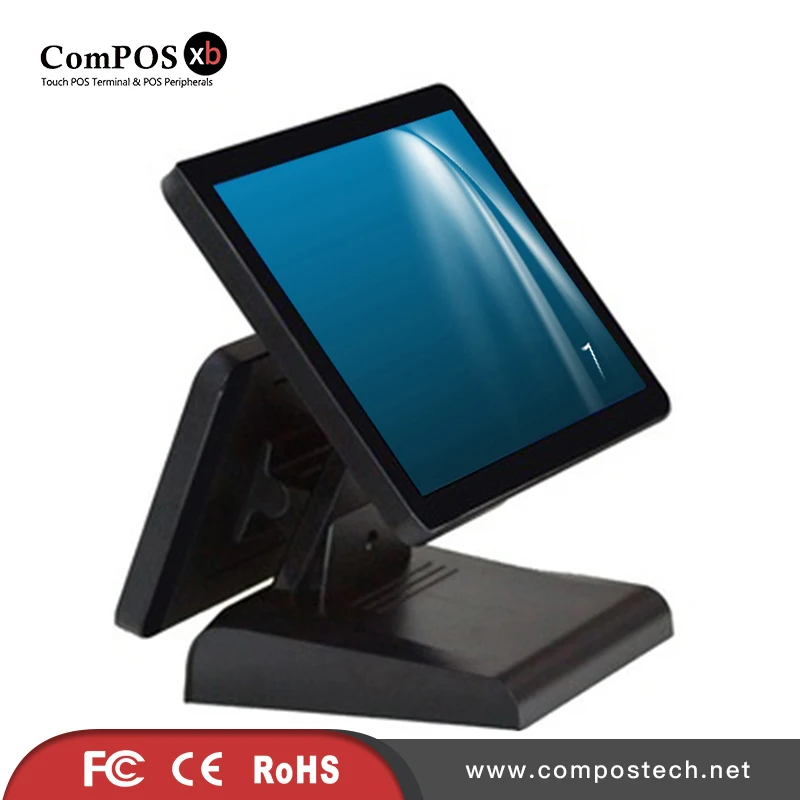 US $436.00 Pos Terminal Tablet 15 Inch Lcd Touch Screen POS System For Supermarket Whole Set EPOS