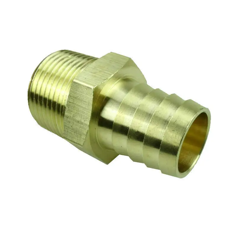 

Brass Hose Tail Barb Fitting Male Connector For Hose ID 1" X 1" NPT