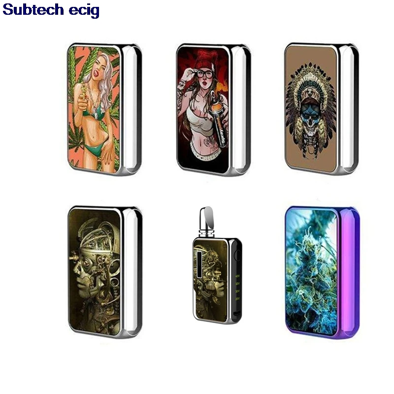 Оригинальный бокс-мод VAPMOD Dragoo 3D 650 мАч испаритель с предварительным нагревом бокс