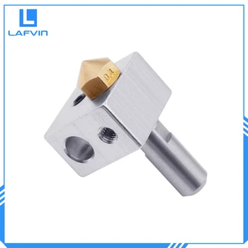 

MK10 Printer Parts Hotend Kit 0.3/0.8mm Copper Nozzle M7 Thread Heatbreak with PTFE Teflon For Wanhao/FlashForge/Creator Etc