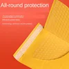 Business Supplies Mail Bag Bubble Envelope 10 Pcs/lot Yellow Size Kraft Thicken Shockproof Express Packaging Brand Name Model ► Photo 2/3